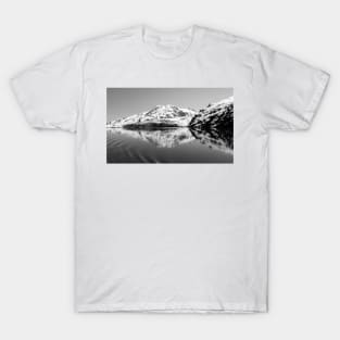 Alaska Reflections Black & White T-Shirt